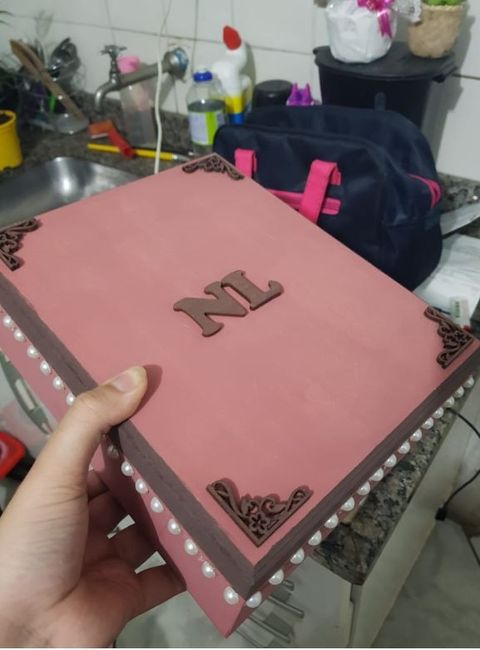 Nossa caixinha diy para as convidar as Mães 4