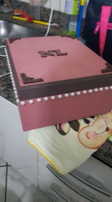 Nossa caixinha diy para as convidar as Mães 6