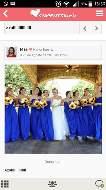Minhas damas adultas azul e amarelo - 4