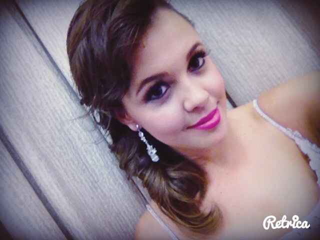 Penteado do desfile