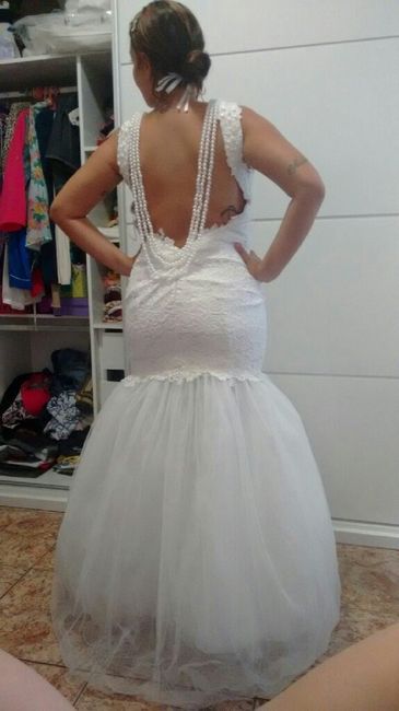 Vestido de noiva usado - 2