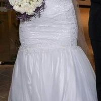 Vestido de noiva usado - 1