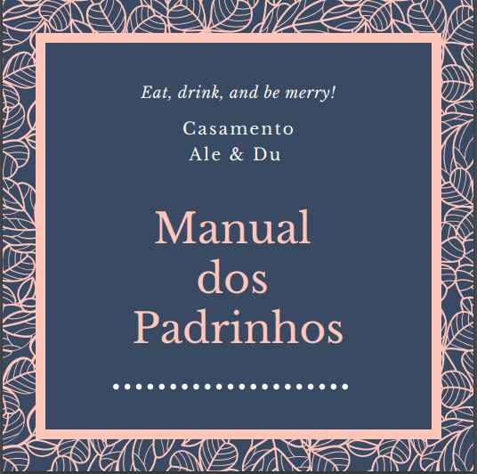 Manual dos padrinhos - 1