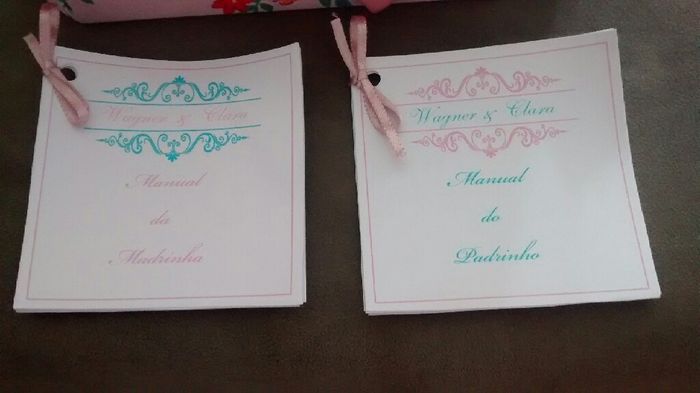 Convite dos padrinhos! (quase prontos) - 1