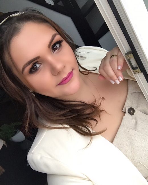 Make e penteado,casamento no civil 💍 - 2