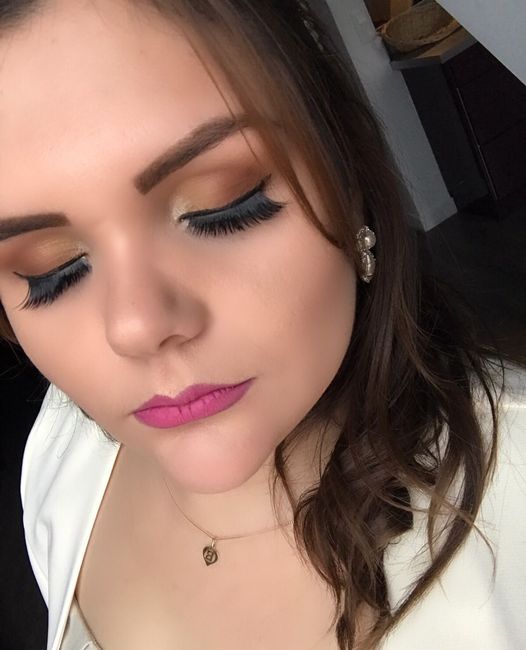 Make e penteado,casamento no civil 💍 - 6