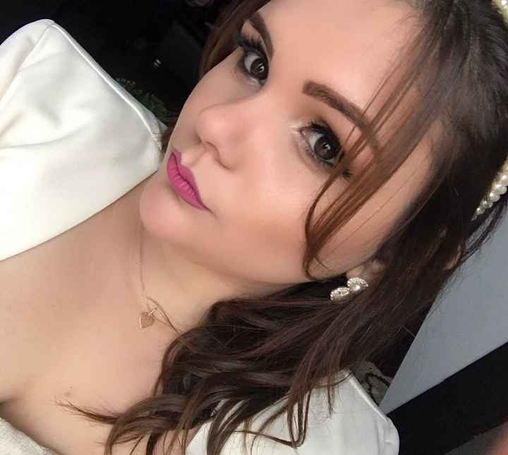 Make e penteado,casamento no civil 💍 - 1