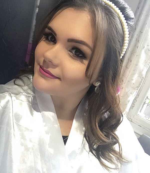 Make e penteado,casamento no civil 💍 - 5