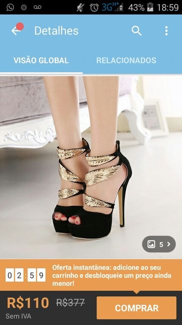 Scarpin preto - 1