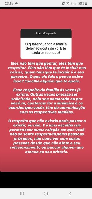 Sobre a família do parceiro! - 1