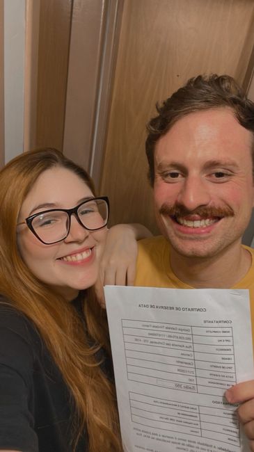 ACABAMOS DE FECHAR O CONTRATO DO SALÃO!