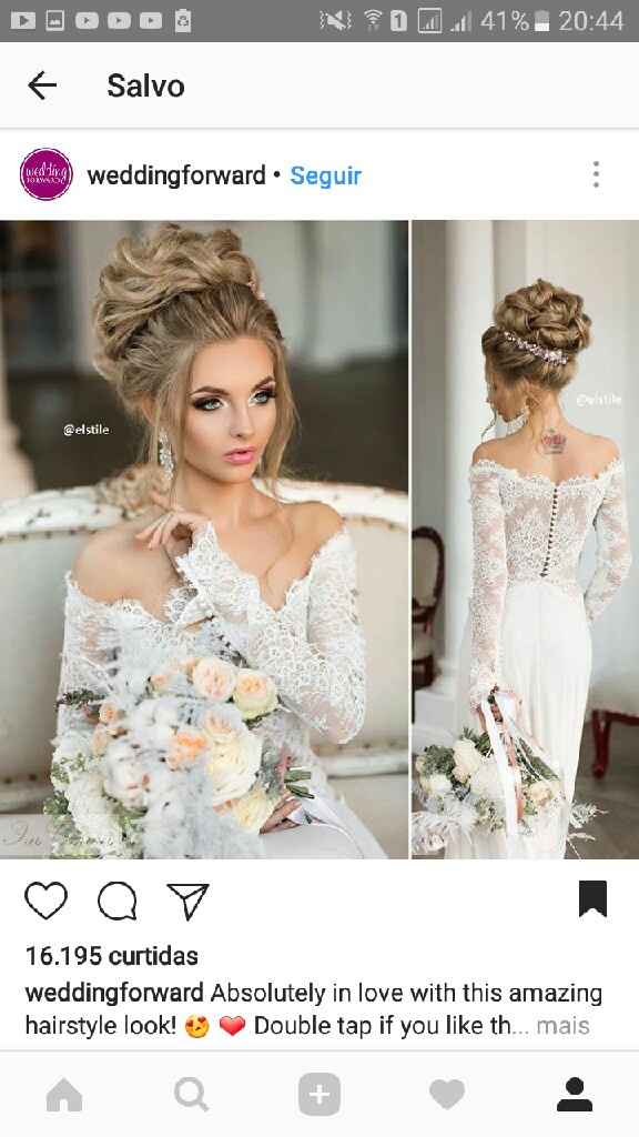 Qual será o tipo do penteado? - 2
