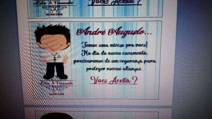 Arte do convite das crianças, feito no Word... 3