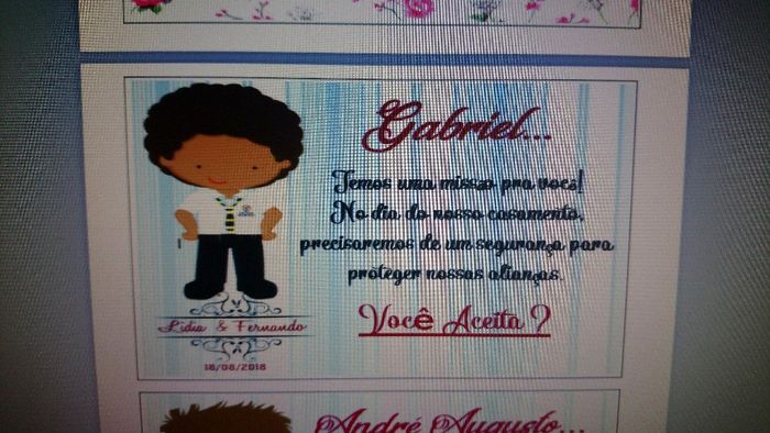 Arte do convite das crianças, feito no Word... 4