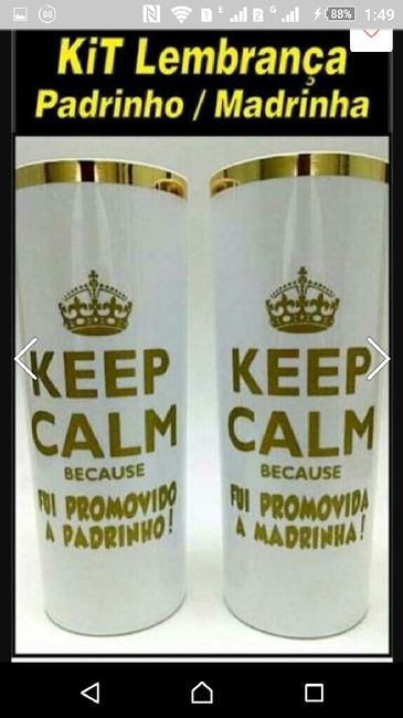 Lembrancinha dos padrinhos - 5