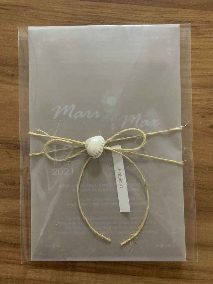 Convite de casamento - 2