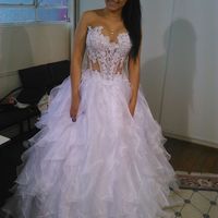 Prova do vestido *-*