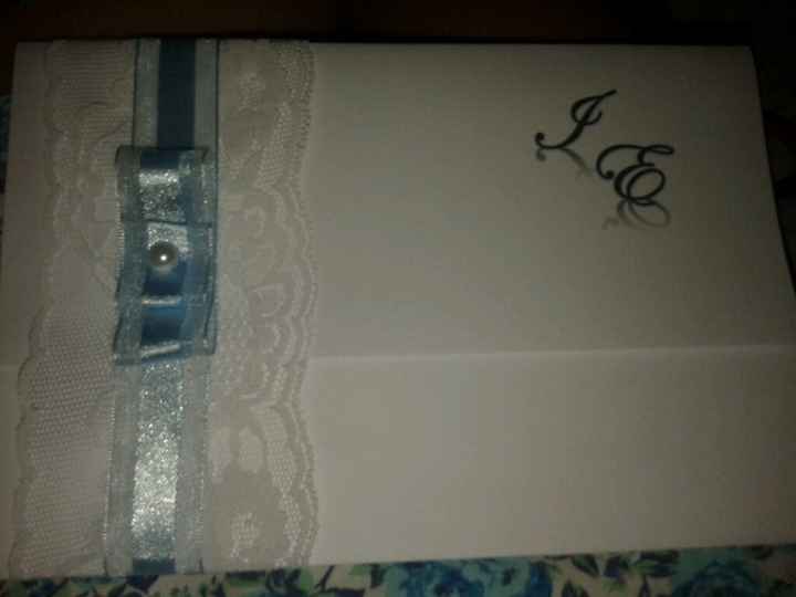 Meu convite de casamento. - 1