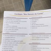Cardapio esccolhido pro meu casamento- Mariana e Marcio - 1