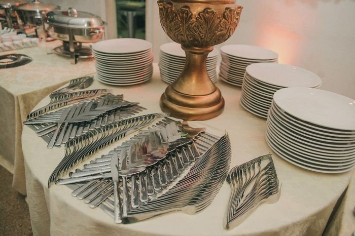 Mesa de prato quente..