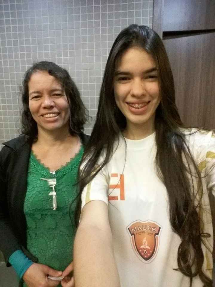 Passando um tempo com a mamãe 😍 - 2