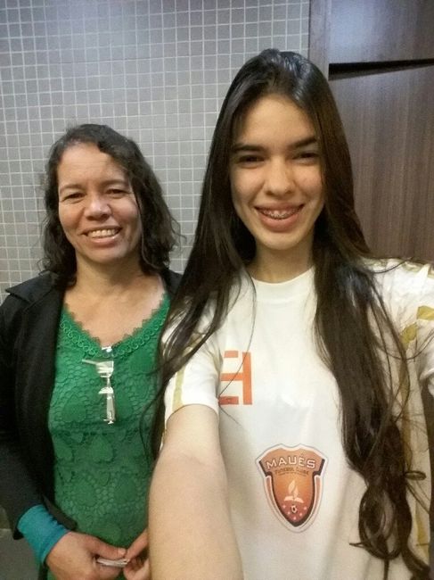 Passando um tempo com a mamãe 😍 - 2