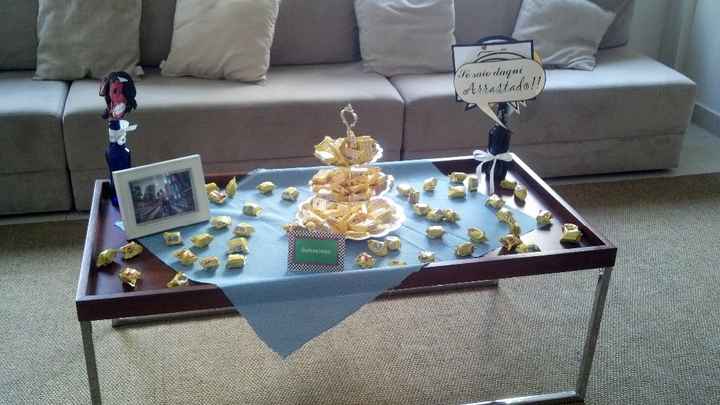 Mesa de guloseimas