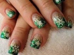 Verde com brilho