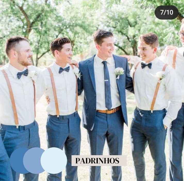 Onde comprar/alugar trajes de padrinhos em sp - suspensório e gravata borboleta - 1