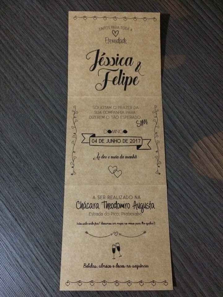 Meu convite feito por mim! vem ver!! - 7