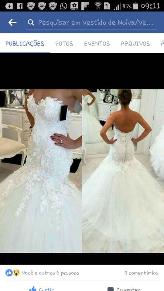 Vestido sereia😍 - 1