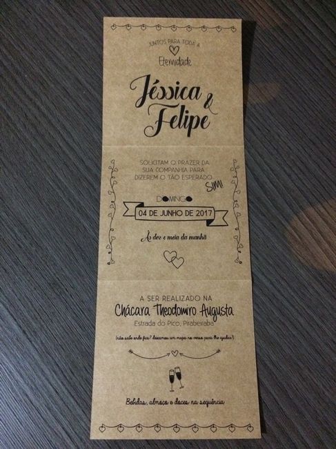 Meu convite feito por mim! vem ver!! - 7