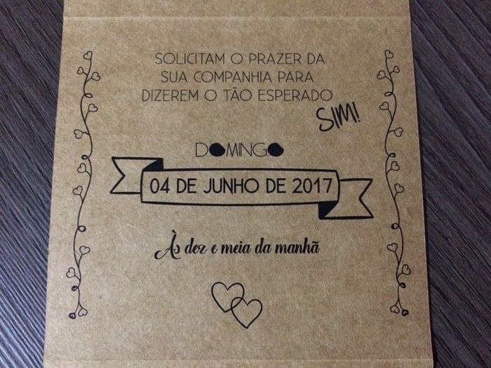 Meu convite feito por mim! vem ver!! - 9