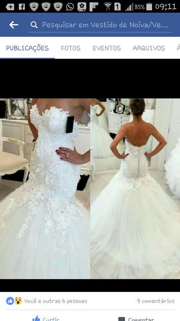Vestido sereia😍 - 1