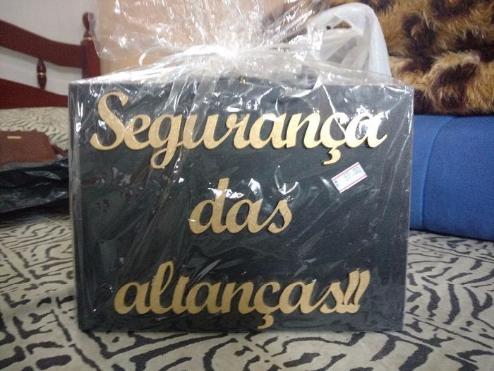 Maleta Segurança das Alianças. R$ 55,00 na Arte e Estilo 25 