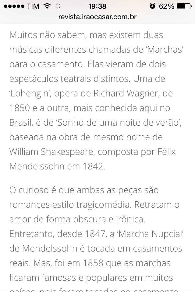 Marcha nupcial - 1