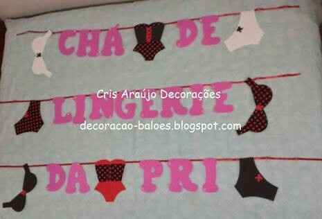 Chá de lingerie... ideias por favor! - 4