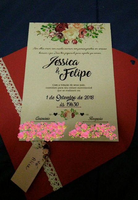 Convite de Casamento - 1