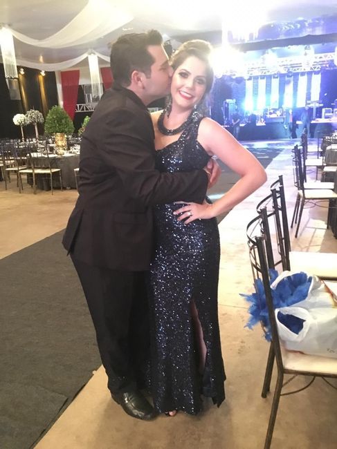 Na formatura 