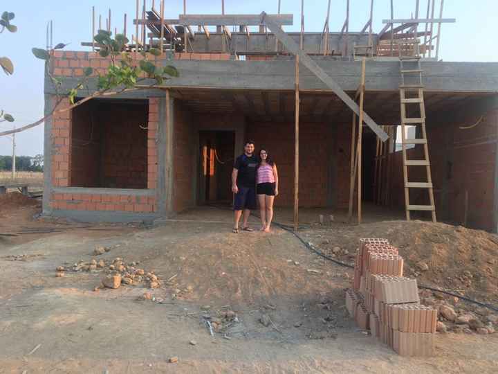 Na construção de nossa casa !