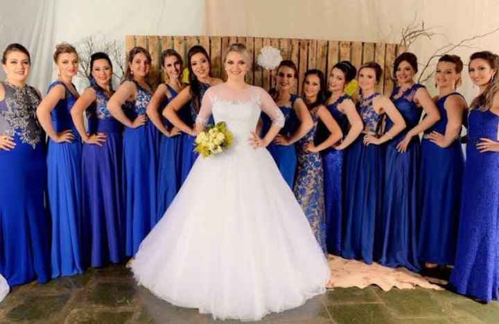Qual a cor do vestido das madrinhas? Poste uma foto 📸 - 1