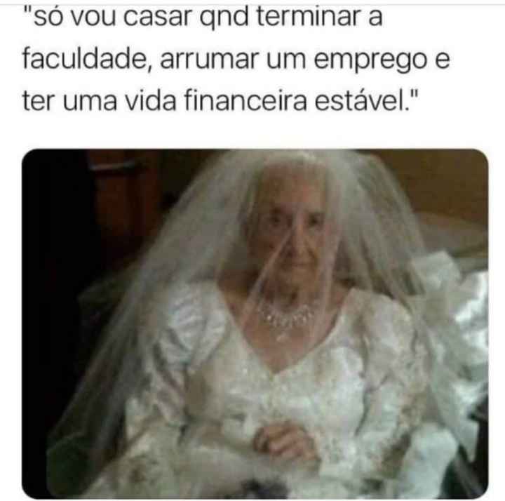 Há um tempo certo para casar? - 1