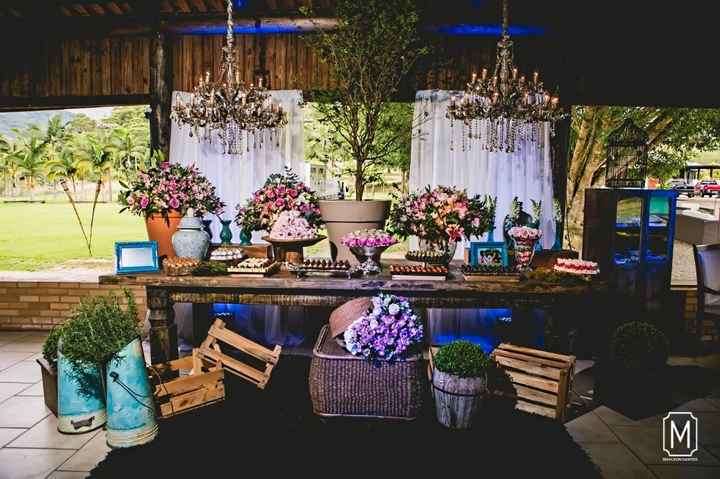 Decoração Recepção