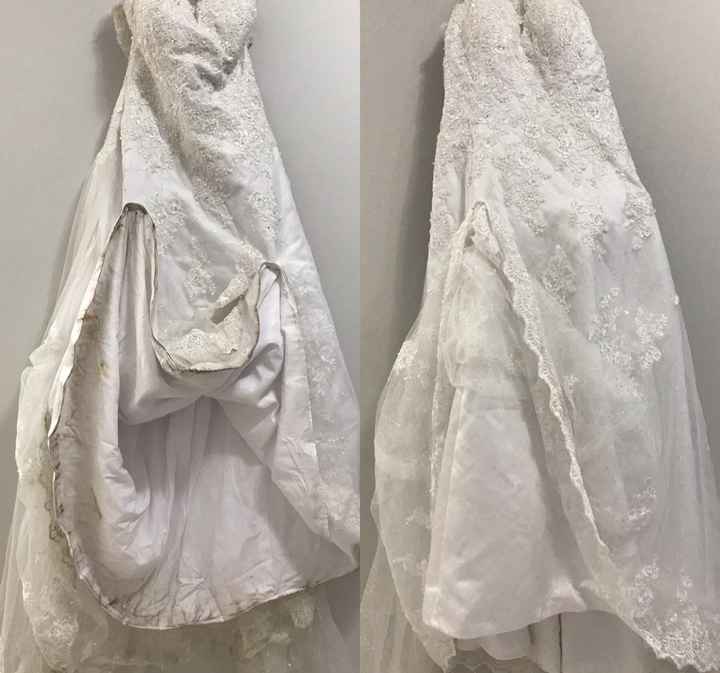Onde lavar o vestido de noiva? - 1