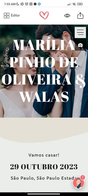Nome no site de casamento 4
