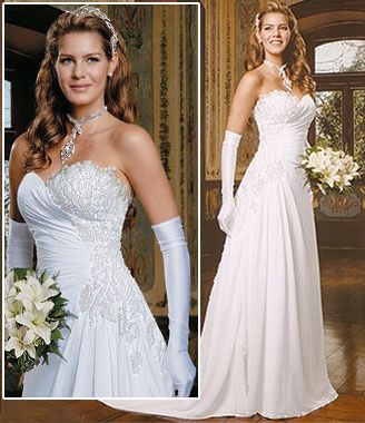 Em busca do vestido perfeito...