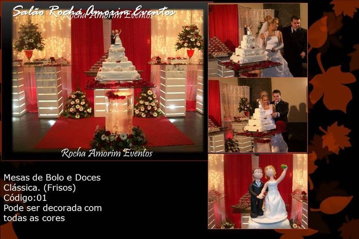 Buffet e salão....