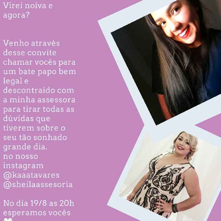 live sobre como organizar seu casamento - 1