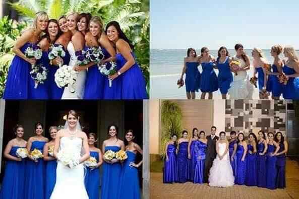 Traje das madrinhas - 1