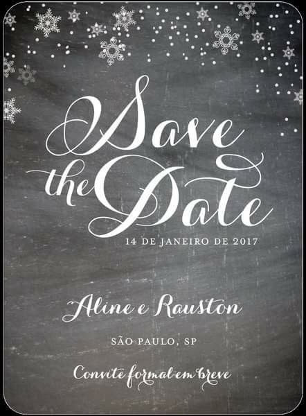 Qual o tempo correto para fazer o save the date? - 1